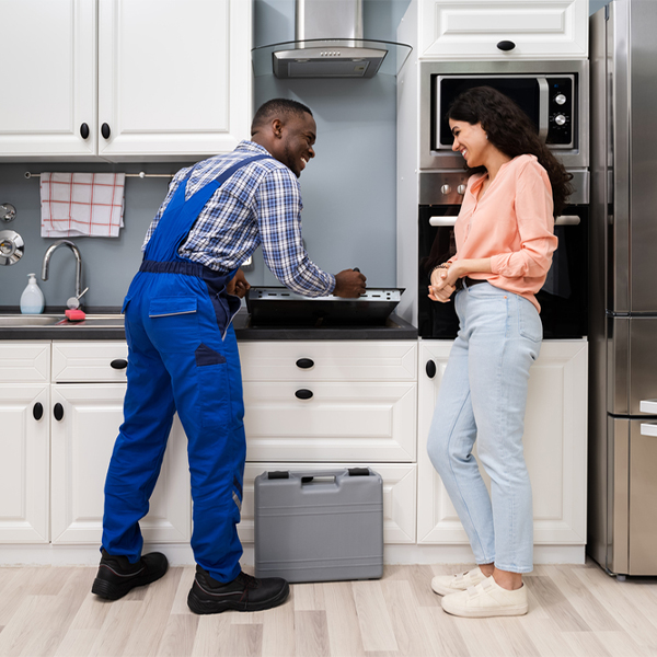 what kind of warranty do you offer on your cooktop repair services in Bluff City TN